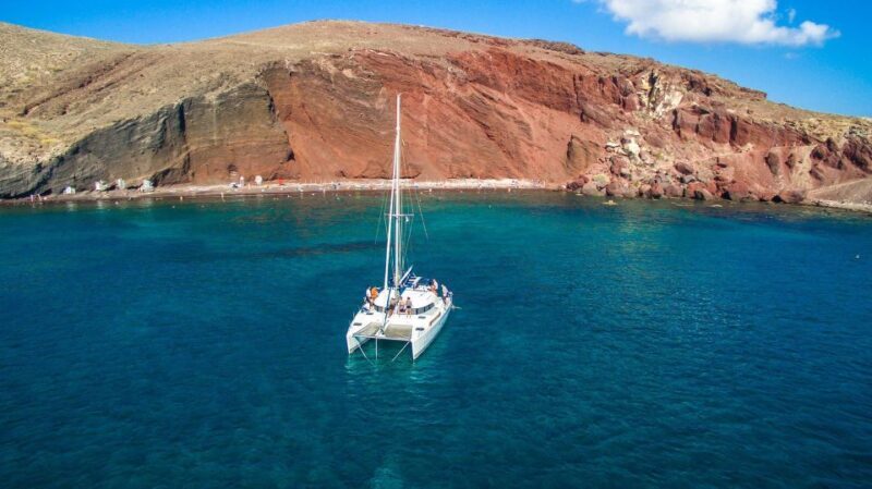 Santorini: 7-Hour Private Catamaran Cruise with Food & Drink - Value and Cost Analysis  