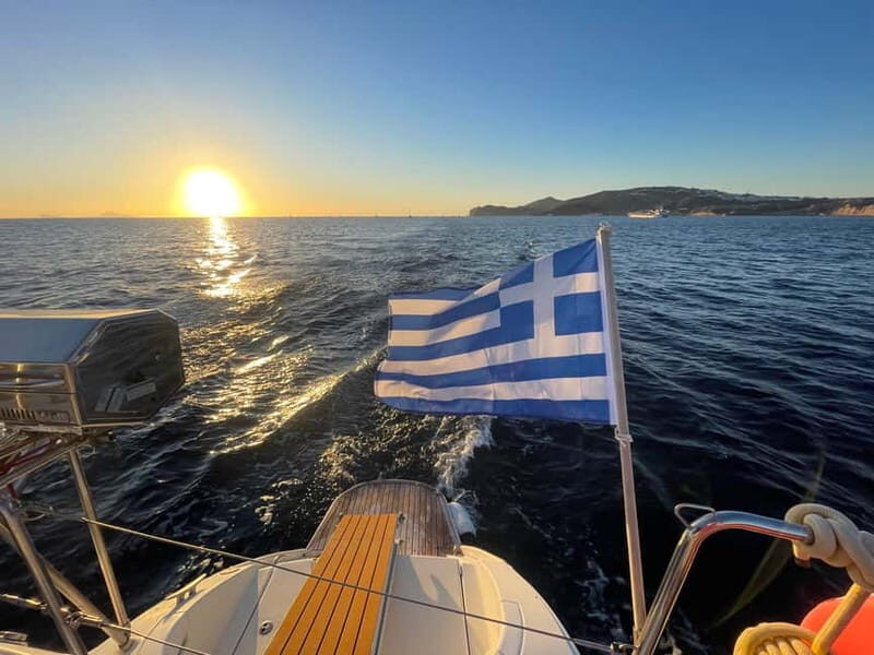 Santorini: Catamaran Cruise with Food and Drinks - In Closing