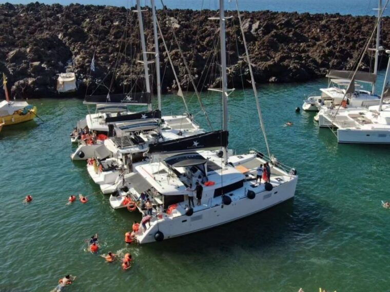 santorini-catamaran-cruise-with-meal-open-bar
