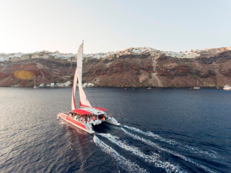santorini-cruise-catamaran-with-bbq-drinks-day-or-sunset