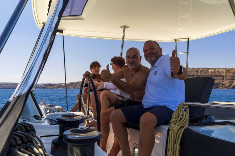 Santorini: Exclusive Private Cruise for a Luxurious Escape - Exploring the Santorini Private Catamaran Cruise