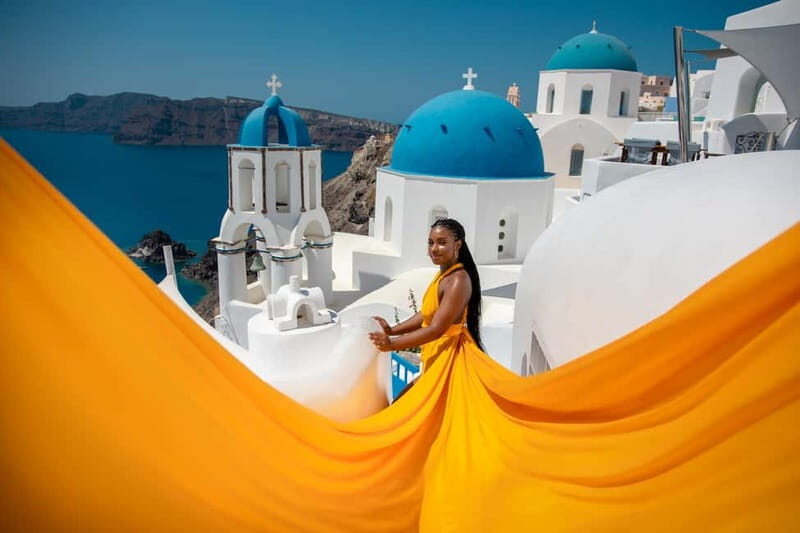 Santorini: Flying Dress Photoshoot - FAQ