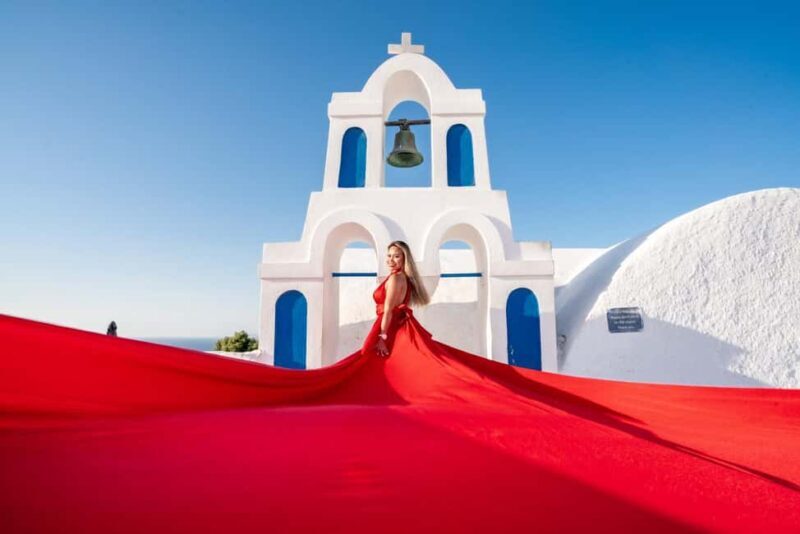 Santorini: Flying Dress Rental - The Experience: What It Feels Like