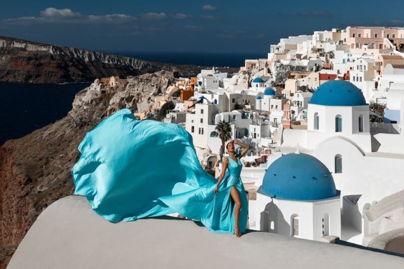 Santorini flying dress - What Makes This Experience Stand Out