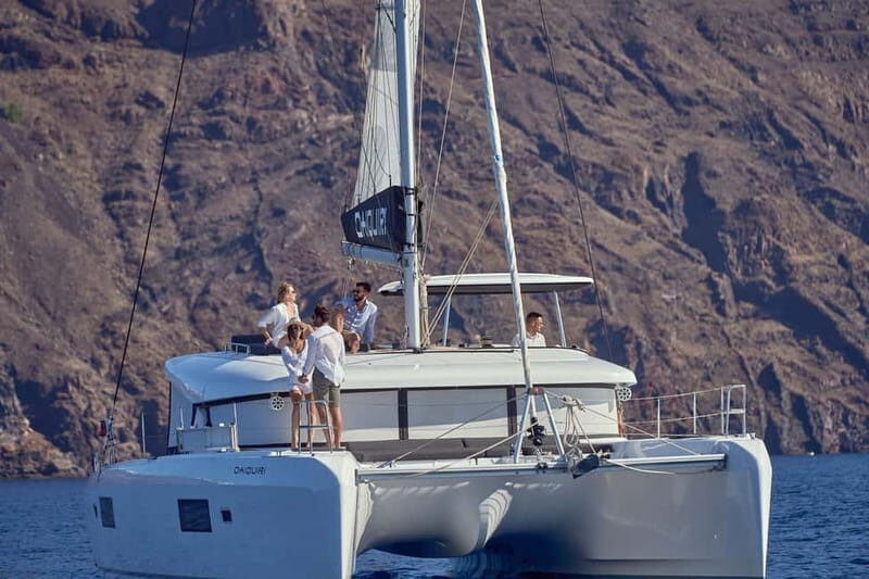 Santorini: Full Day Catamaran Cruise with BBQ & Drinks - An In-Depth Look at the Experience