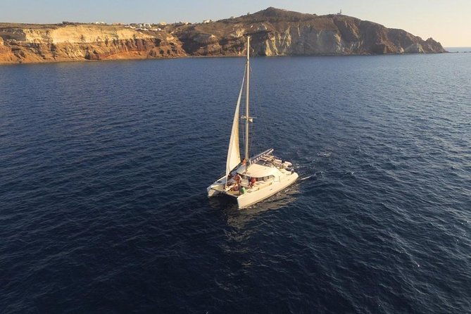 santorini-full-day-catamaran-private-cruise-incl-meal-drinks-free-transport