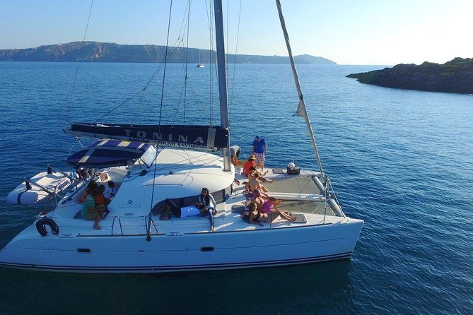 santorini-full-day-catamaran-private-cruise-incl-meal-drinks-free-transport
