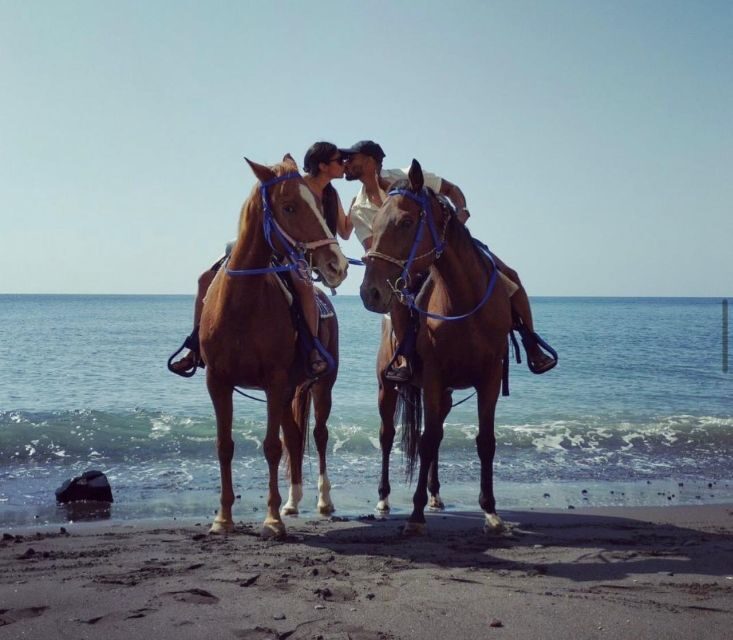 Santorini Fun day: Horseriding- Wine Tasting - Tapas - Authentic Experiences and Authentic Guides