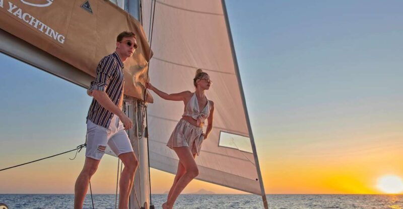 santorini-gold-catamaran-cruise-with-snorkel-bbq-open-bar