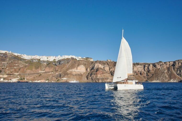 santorini-gold-catamaran-cruise-with-snorkel-bbq-open-bar