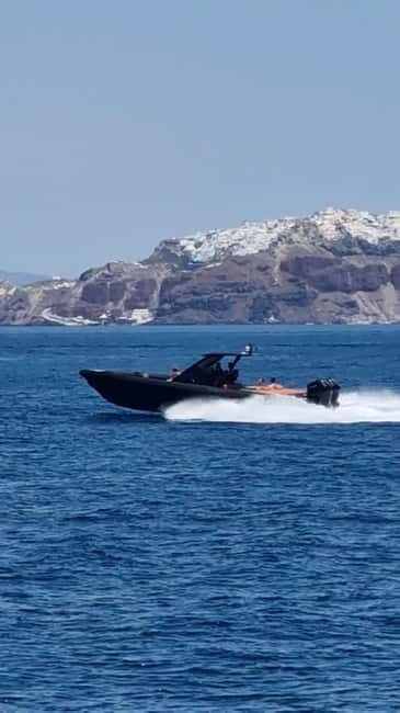Santorini: High-Speed Cruise on a Sleek, Modern Yacht - Practical Aspects and Considerations