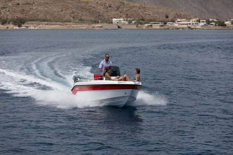 Santorini: license free boat in Santorini - The Experience from Review Insights