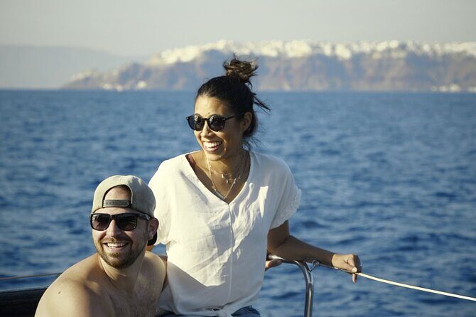 Santorini Luxury Private Cruise with Hotel & Cruise Port Pickup - What to Expect Onboard