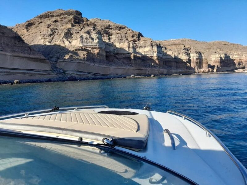 Santorini: Luxury private speedboat with food and drinks - What Makes This Tour Stand Out?