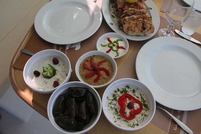 santorini-luxury-sailing-catamaran-cruise-with-bbq-drinks-and-transfer