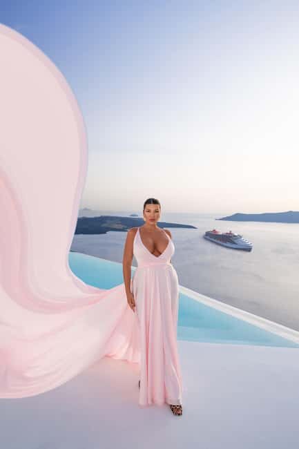 Santorini: Oia Flying Dress Photoshoot by SokoLOVE - FAQs