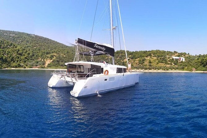 santorini-oia-private-sunset-catamaran-cruise-with-bbq-drinks-2