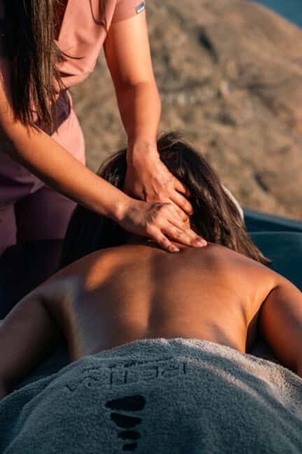 Santorini : Petra Spa Therapy at Kamari's Black Beach - What to Expect at Petra Spa Therapy