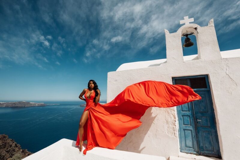 Santorini: Private Flying Dress Photoshoot Experience - Frequently Asked Questions