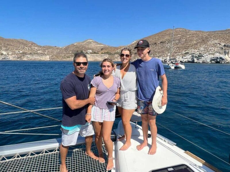 Santorini: Private Luxury Catamaran Cruise with Greek Meal - Practicalities and Tips