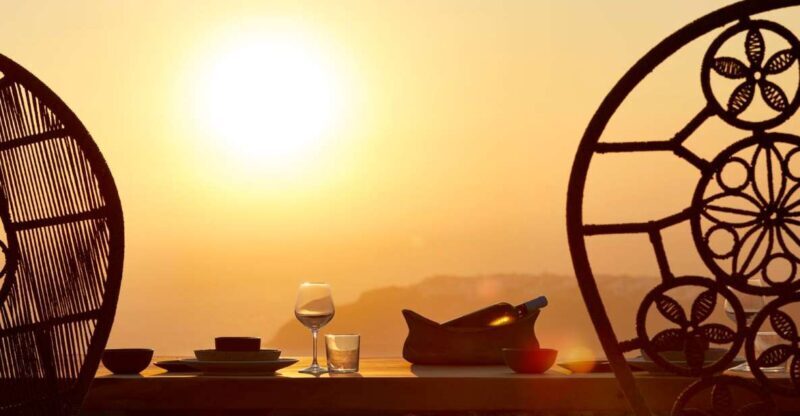 Santorini: Private Romantic Sunset Dinner with Caldera View - Final Perspective