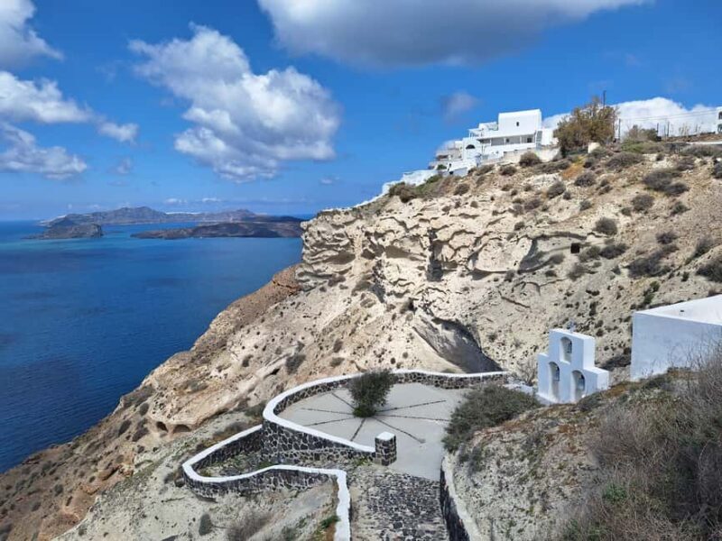 Santorini Private Tour: Hidden Gems & Wine Experience - Wine Tasting at Art Space Winery