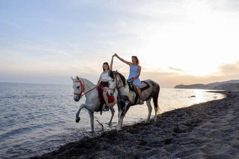 Santorini: Sunset Horse Riding Tour with Professional Photos - Additional Details