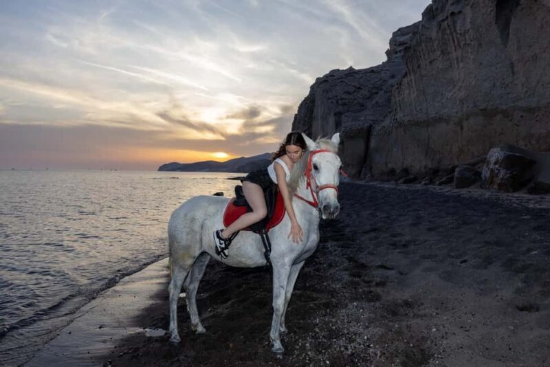 Santorini: Sunset Horse Riding Tour with Professional Photos - The Sum Up