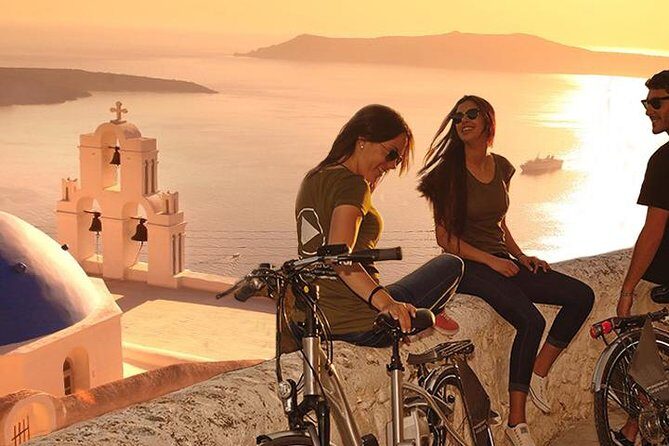 Santorini Tour on Electric Bikes & Scooters - What to Expect During the Tour