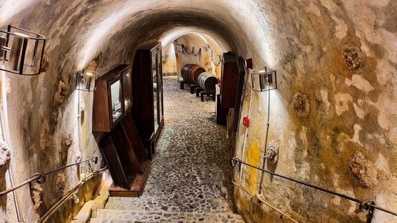 santorini-visit-cave-wine-museum-and-wine-tasting