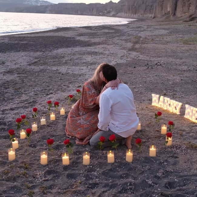Santorini: Vlychada Beach Romantic Proposal Package - A Detailed Breakdown of the Itinerary