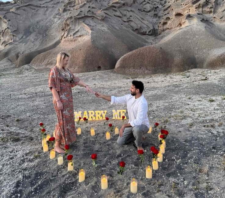 Santorini: Vlychada Beach Romantic Proposal Package - Who Will Love This Experience?