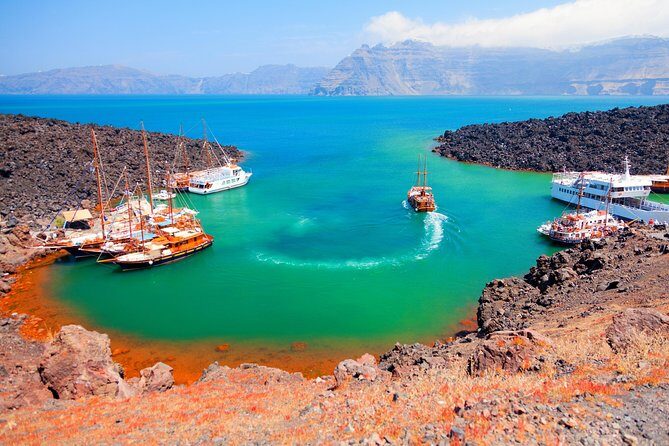Santorini Volcano Sunset Cruise with Dinner - Detailed Breakdown of the Experience