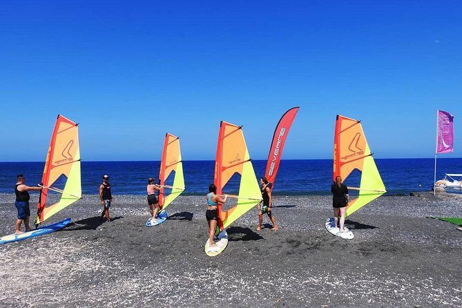 Santorini Windsurfing lessons - Practical Details