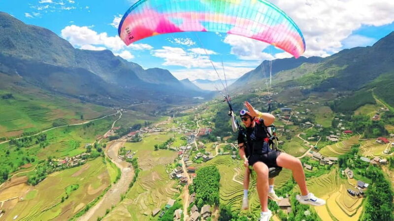 Sapa: Tandem Paragliding Adventure with Pickup & Drop-off - Key Points