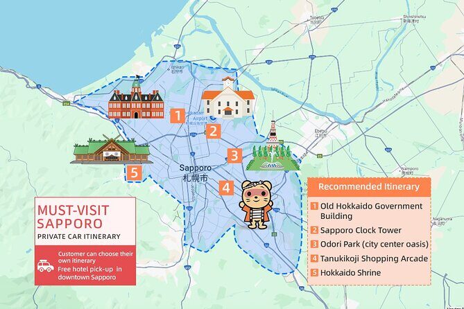 Sapporo City Cherry Blossom Private Sightseeing Tour - Why This Tour Is Worth Considering