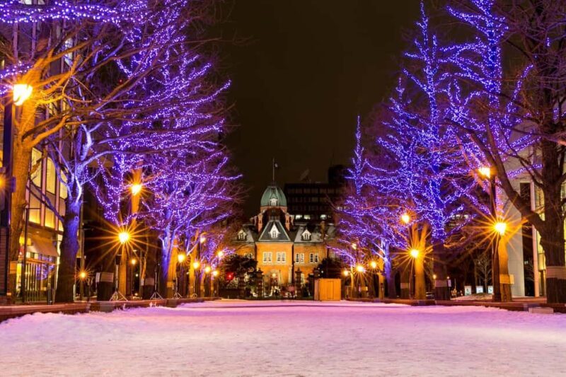 Sapporo: Illuminated Landmarks and TV Tower Night View Tour - Key Points