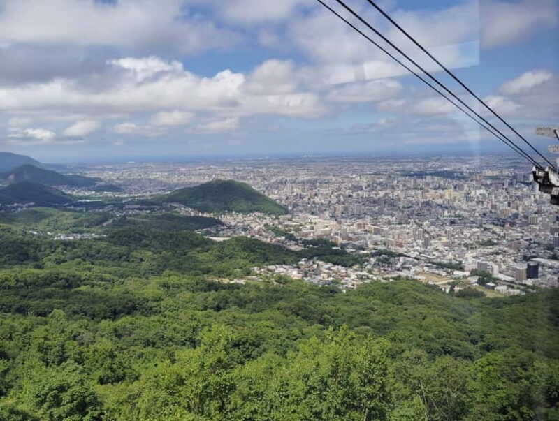 Sapporo: Mt. Moiwa Ropeway Tour  Day or Night, 4 Options - The Observation Deck and Views