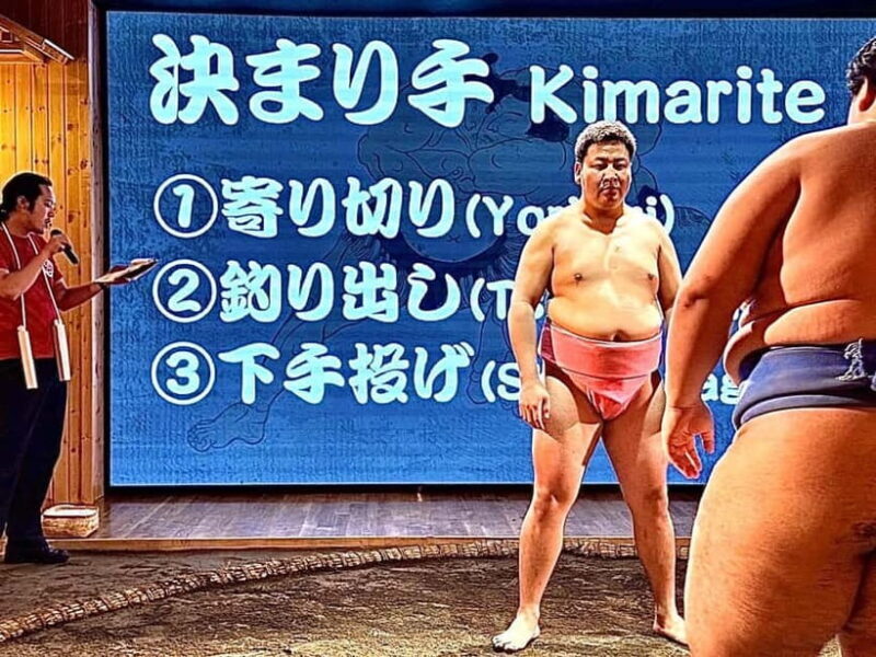 Sapporo: Sumo Show Experience with Japanese food & Photo - Practical Details and Tips