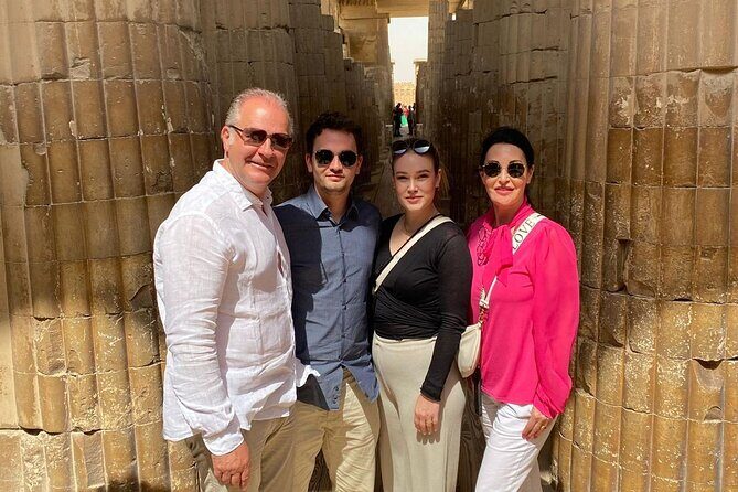 Saqqara pyramids and tombs, Giza three pyramids and Memphis - An In-Depth Look at the Tour Experience