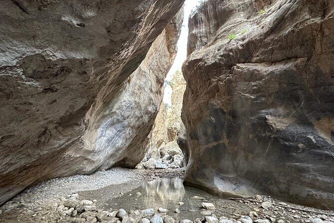 Sarakina Gorge hiking & swim Adventure - Jeep Safari South Crete - The Guides Make the Difference