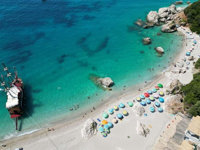 Saranda: Boat Tour to 6 Destinations + Free Drink & Umbrella - FAQ