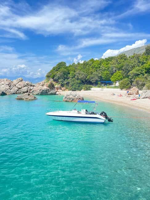 Sarandë: Cruise with Wine, Snorkel at Shipwreck & Swim Stops - Key Points