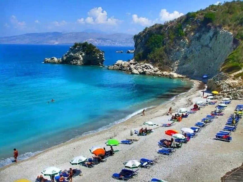Sarande:Tour Boat Pegeon Cave, Manastir, Pulebardha, Ksamil - Key Points
