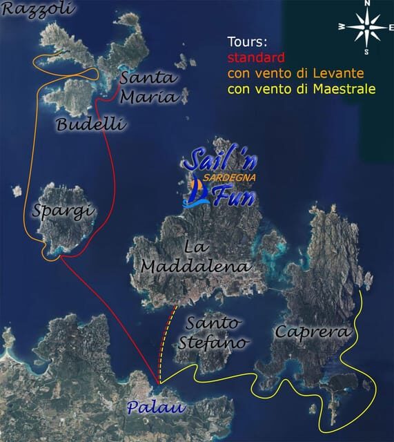 Sardinia: La Maddalena/Palau Catamaran Day Trip with Lunch - Key Points
