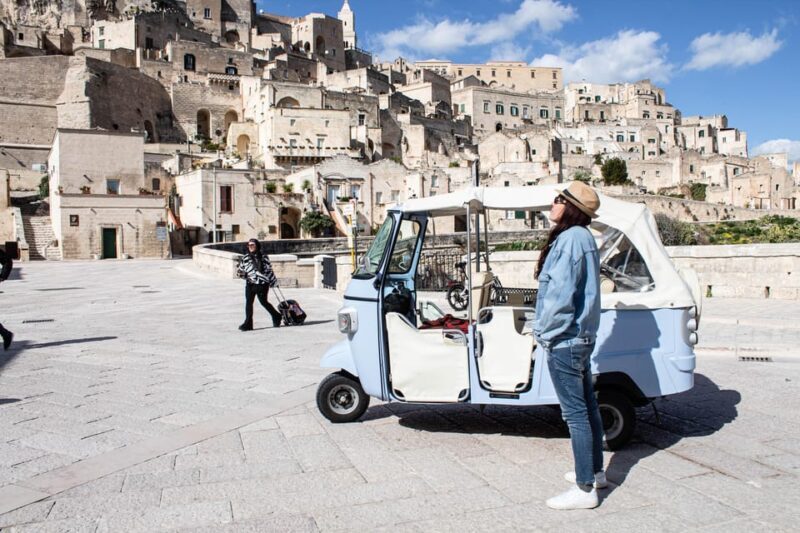 SASSI DI MATERA: Guided Tour by Ape Calessino - Key Points