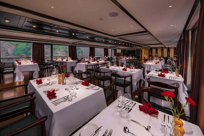 Scarlet Pearl Cruise  5 Star Luxury Halong Bay Cruise 2 Days - An In-Depth Look at the Scarlet Pearl Cruise Experience