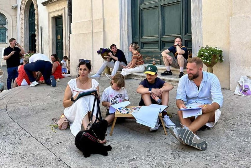 Scavenger Hunt Art Lab for FamiliesExplore Romes Landmarks - Key Points