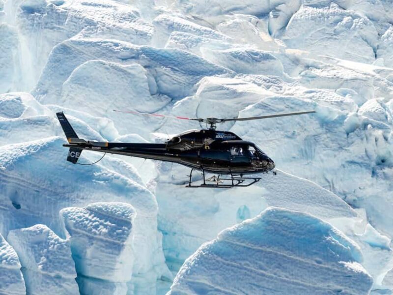 Scenic Blue Ice Glacier Flight from Glenorchy | 40 min - An Alluring Glimpse of New Zealand’s South Island