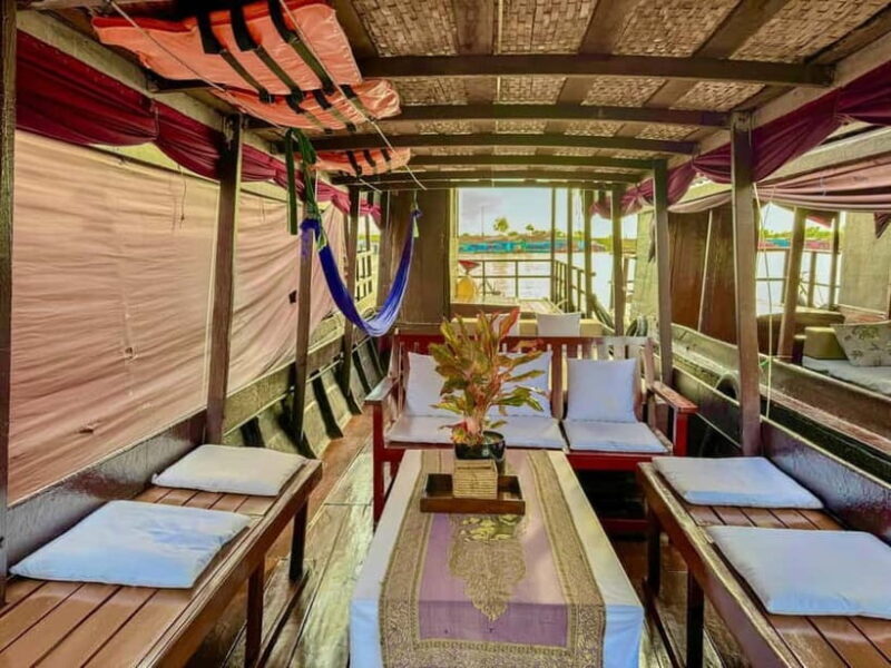 Scenic Boat Journey from Siem Reap to Battambang - An Authentic Mekong Travel Experience